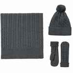 Варежки HEAT TRICK, Cерый меланж, размер S/M