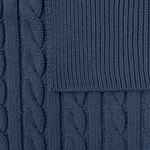 Шарф HEAT TRICK, синий меланж