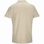 Рубашка поло унисекс PULSE, бежевая (льняная), размер S