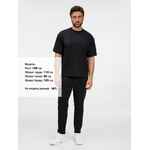 Футболка из бифлекса MORFISS, черная, размер XS/S