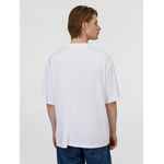 Футболка из бифлекса MORFISS, белая, размер M/L