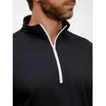 Свитшот на молнии из бифлекса MORFISS, черный, размер XS/S