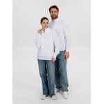 Свитшот на молнии из бифлекса MORFISS, белый, размер XS/S