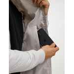 Куртка унисекс WARMBRIDGE, светло-серая, размер S