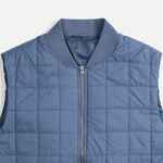 Жилет унисекс WARMBRIDGE, синий (джинс), размер L