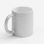 Кружка для сублимационной печати SAGREDO, серебристая