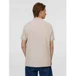 Рубашка поло унисекс PACIFIC, бежевая (льняная), размер S