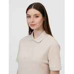 Рубашка поло унисекс PACIFIC, бежевая (льняная), размер S