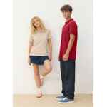 Рубашка поло унисекс PACIFIC, фиолетовая (сливовая), размер S