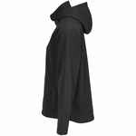 Куртка софтшелл с капюшоном женская RACE WOMEN, черная, размер S