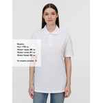 Рубашка поло унисекс PACIFIC, белая, размер S