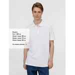 Рубашка поло унисекс PACIFIC, белая, размер L