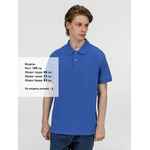 Рубашка поло унисекс PACIFIC, ярко-синяя (ROYAL), размер L