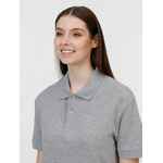 Рубашка поло унисекс PACIFIC, серый меланж, размер S