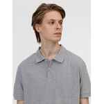 Рубашка поло унисекс PACIFIC, серый меланж, размер S