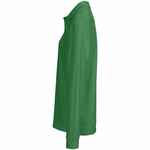 Рубашка поло унисекс с длинным рукавом PACIFIC LSL, ярко-зеленая, размер XS