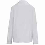 Рубашка поло унисекс с длинным рукавом PACIFIC LSL, серая, размер XS