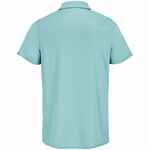 Рубашка поло унисекс PITCHER, голубая (морская волна), размер XS