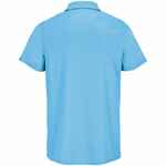 Рубашка поло унисекс PITCHER, ярко-бирюзовая, размер XS