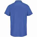 Рубашка поло унисекс PITCHER, ярко-синяя (ROYAL), размер XS