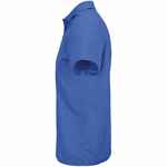 Рубашка поло унисекс PITCHER, ярко-синяя (ROYAL), размер XS