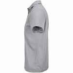 Рубашка поло унисекс PITCHER, серая, размер XS