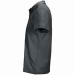 Рубашка поло унисекс PULSE, темно-серая (графит), размер S