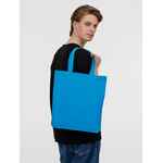 Холщовая сумка AVOSKA, ярко-голубая