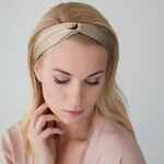 Повязка для волос ESSENTIAL, бежевая