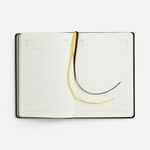 Ежедневник ALANIS, недатированный, черный с желтым