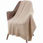 Плед TERMOMENT, бежевый