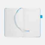 Ежедневник WHITE SHALL, недатированный, бело-голубой