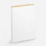 Ежедневник NEBRASKA FLEX, недатированный, белый с золотистым