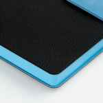 Ежедневник BOOM, недатированный, черный с голубым