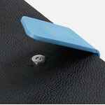 Ежедневник BOOM, недатированный, черный с голубым