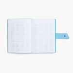 Ежедневник BOOM, недатированный, черный с голубым