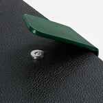 Ежедневник BOOM, недатированный, черный с зеленым