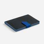 Ежедневник BOOM, недатированный, черный с ярко-синий