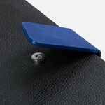 Ежедневник BOOM, недатированный, черный с ярко-синий