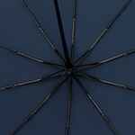 Зонт складной CLOUDBURST в подарочной упаковке, темно-синий