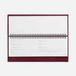 Планинг FARO, датированный, бордовый