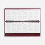 Планинг FARO, датированный, бордовый