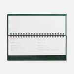 Планинг FARO, датированный, зеленый