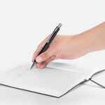 Ручка шариковая ARVENT GLOSSY, черная