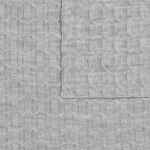 Плед BRAIDERA, серебристо-серый меланж