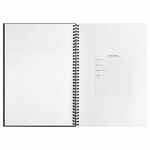 Ежедневник NOTERA MAXI, недатированный, черный