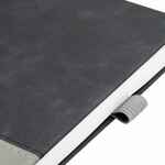 Ежедневник HORIZON, недатированный, серый с черным