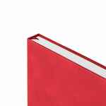 Ежедневник HORIZON, недатированный, серый с красным