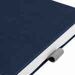 Ежедневник HORIZON, недатированный, серый с синим