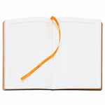 Ежедневник BOOKMARK, недатированный, черный с оранжевым